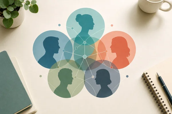 Mixed personality traits map