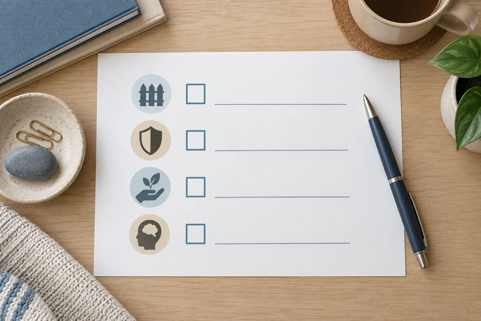 Behavior impact checklist