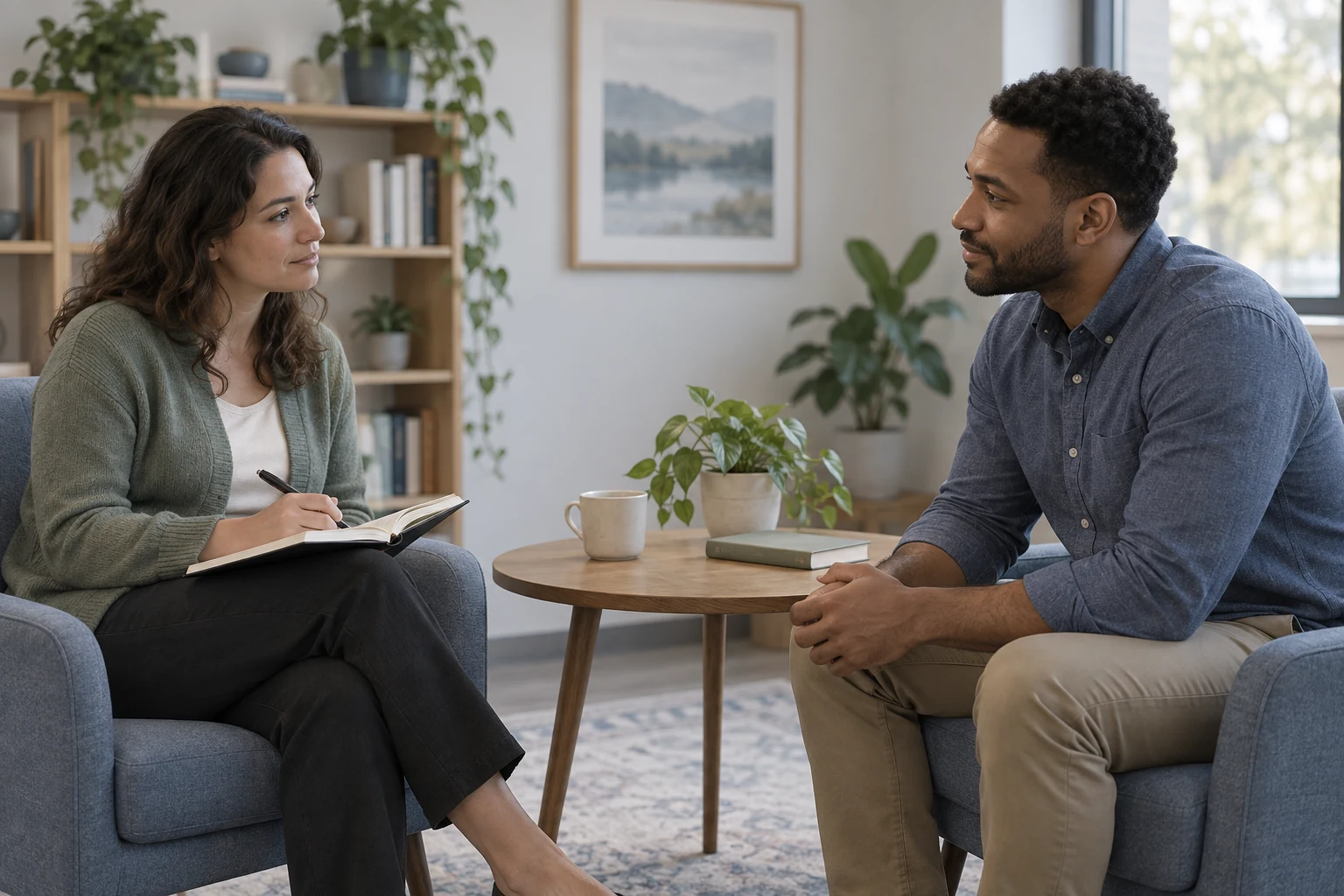 Professional support conversation